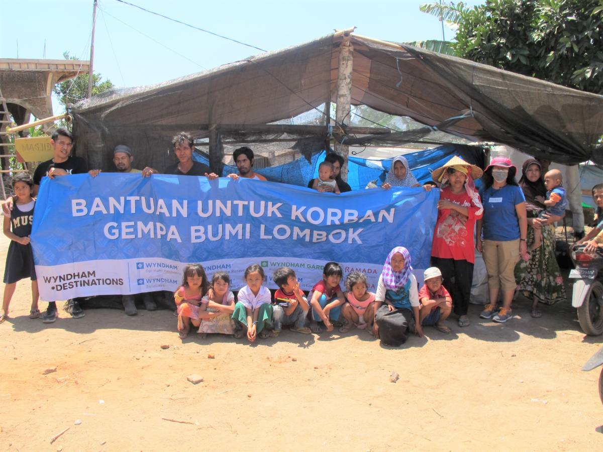 Wyndham Destinations Supports Three Villages in Lombok as Part of Appeal