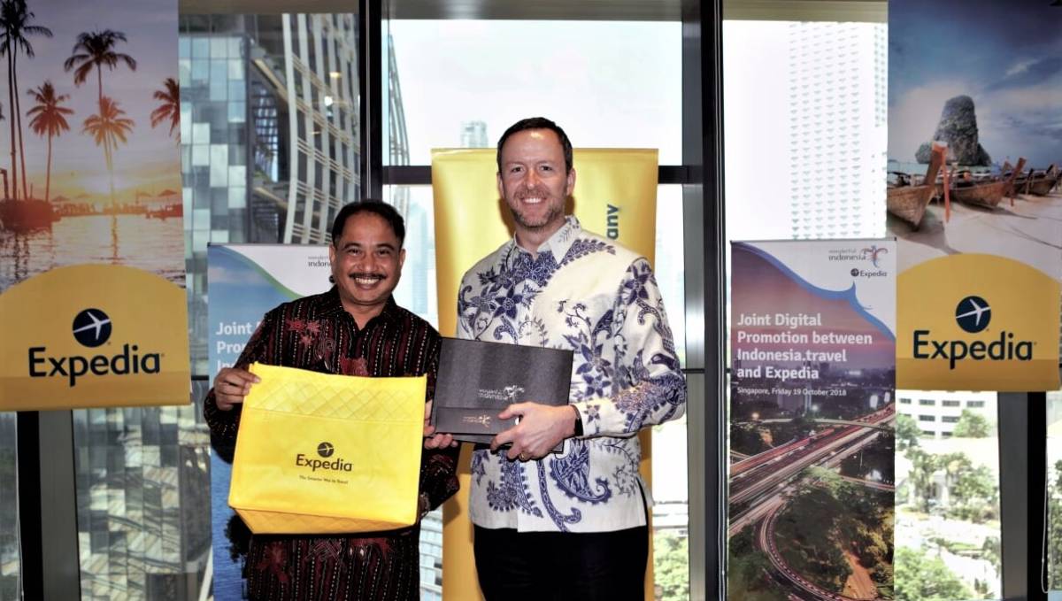 Indonesia Tourism Enters into Cooperation Agreements with Brand Expedia