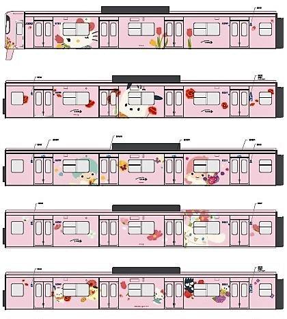 Hello Kitty Land Tokyo Unveils First Keio Line Hello Kitty Trains in Time for New 