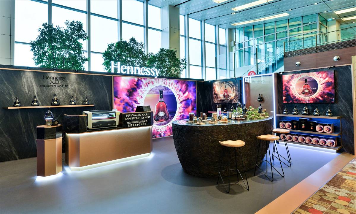 Hennessy & DFS host 'joyous reunion' at Changi Airport