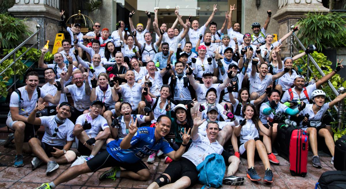 Accor raises over 120,000USD for charity with a 300km bike journey across Southern Vietnam 