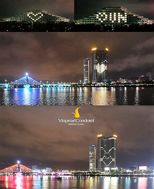 Vinpearl Lit up the Love Message and Respect to All Doctors, Service Personnel, Supporting Partners Fronting COVID-19 in Vietnam
