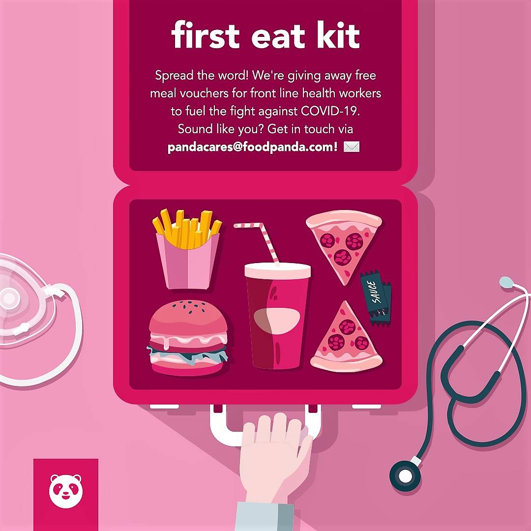  foodpanda introduces initiatives in support of healthcare workers and the environment