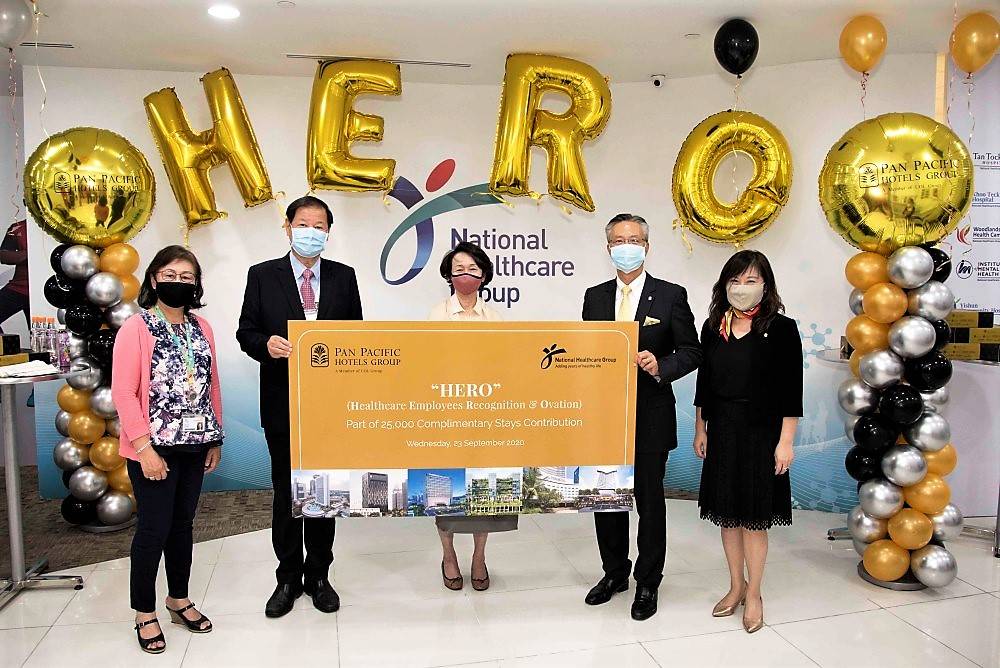 Pan Pacific Hotels Group Officially Presented 25,000 Complimentary Stay Vouchers to Healthcare Employees of Three Healthcare Groups