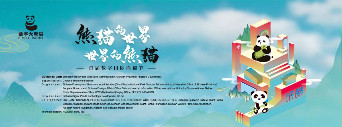 The First Digital International Panda Festival Opens in Meishan, China