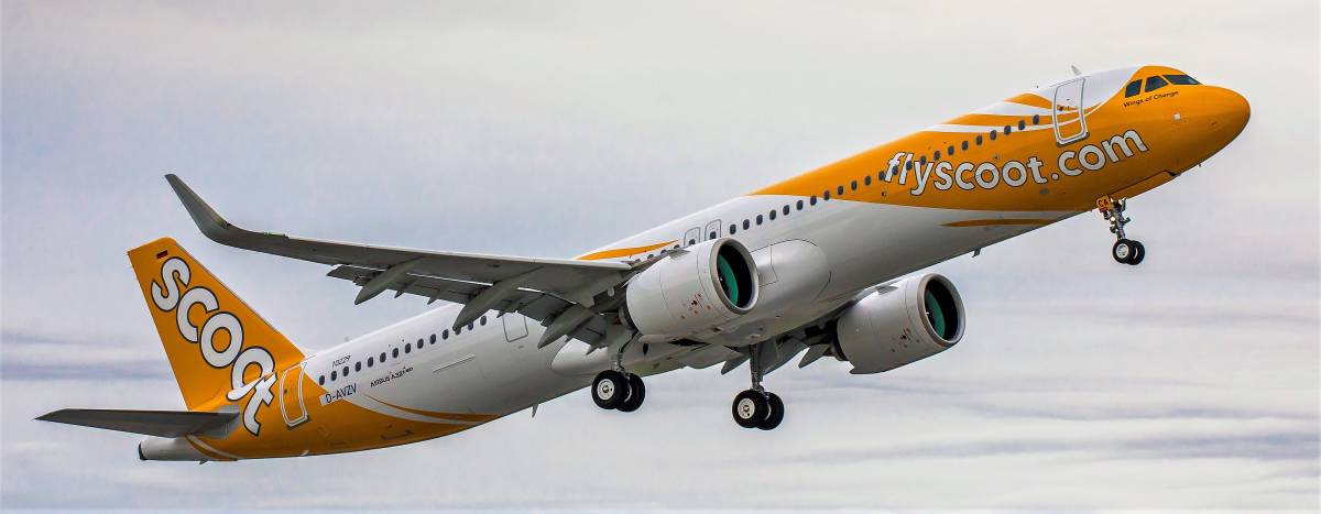 Scoot’s First A321neo Aircraft Takes Flight to Bangkok
