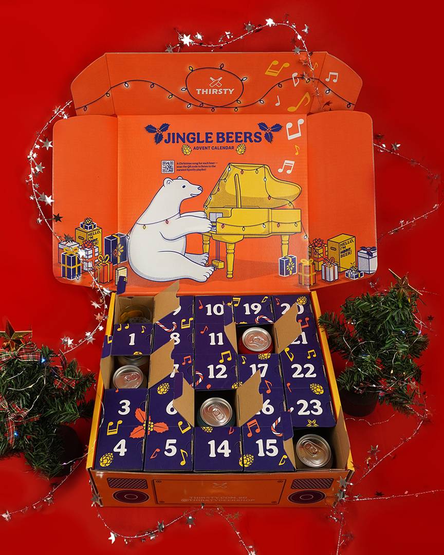 Thirsty Launches Music Themed Beer Advent Calendar
