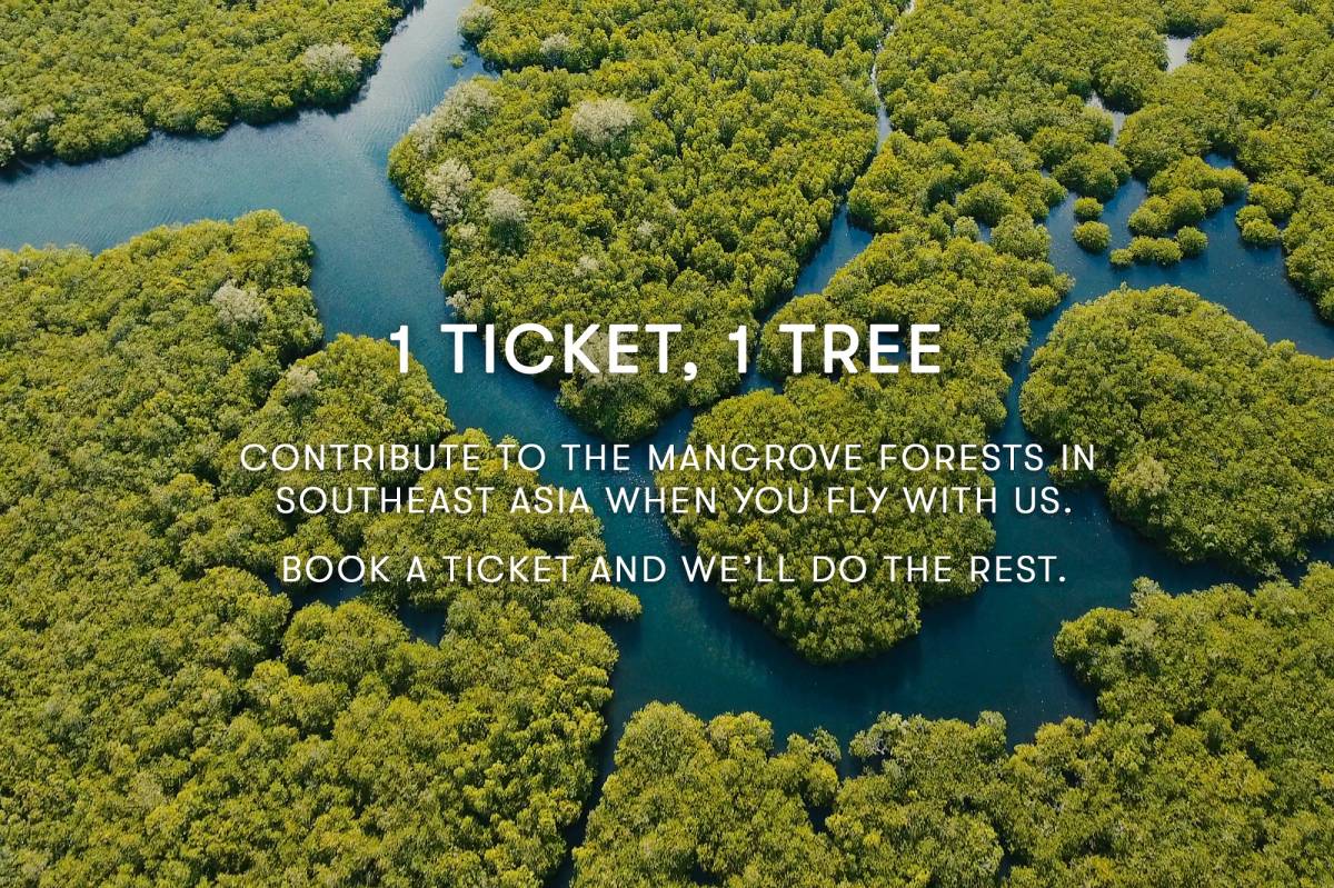 Buy One, Get One Tree! Cathay Pacific to plant mangrove trees across Southeast Asia