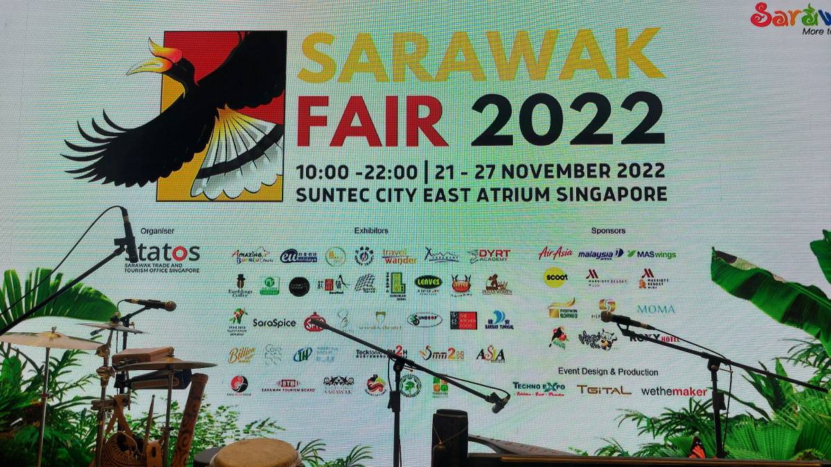 Sarawak Fair 2022 Opens in Suntec in Singapore