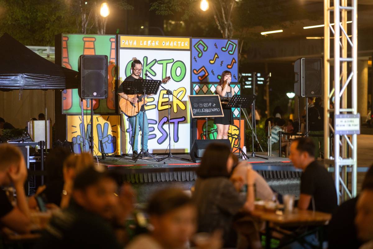 Paya Lebar Quarter Celebrates ‘OktoBEERfest’ Festival of Eating, Drinking, and Dance 