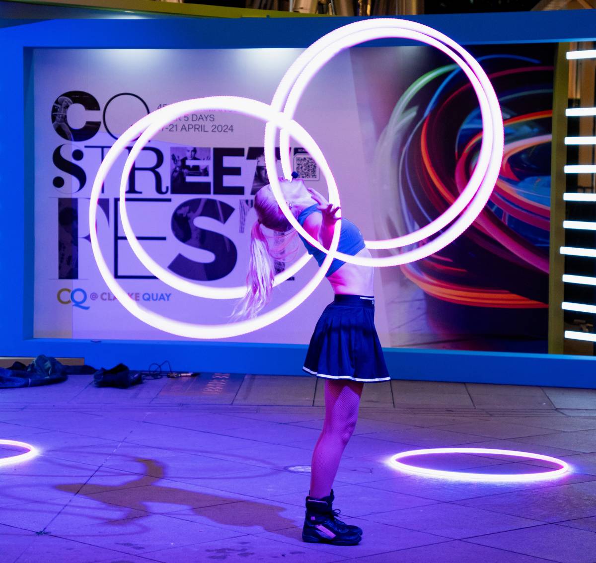 Streetfest has an electrifying start at Clarke Quay