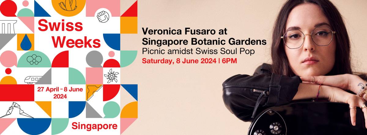 Swiss artist Veronica Fusaro to perform at Singapore Botanic Gardens for Swiss Weeks 2024 Finale