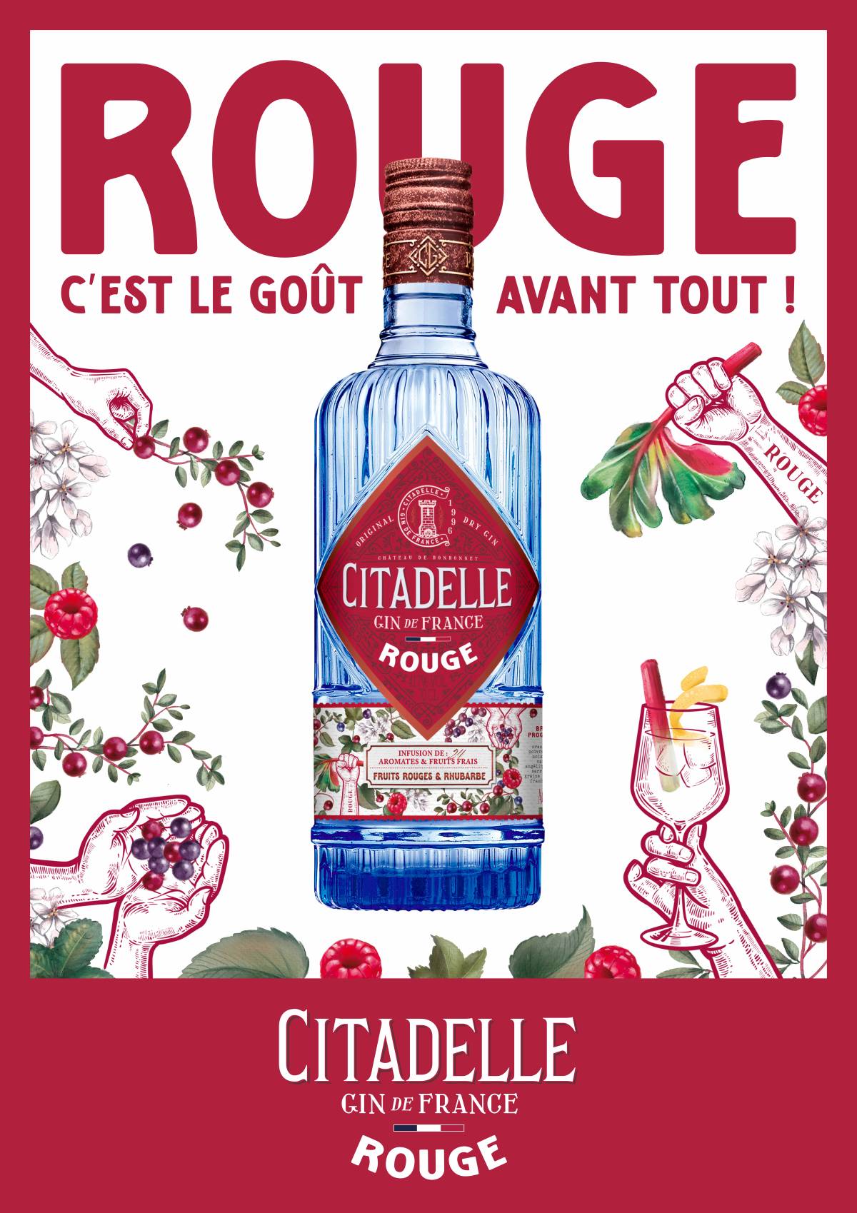 Citadelle Gin Brings New Expression To Singapore: Citadelle Rouge