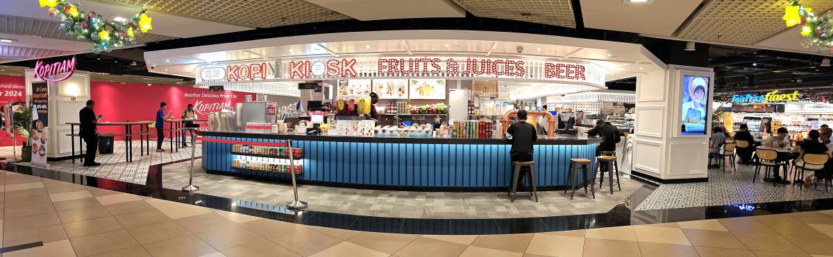 FairPrice Group opens its first Integrated Food Retail Experience featuring Kopitiam and FairPrice Finest at Changi Airport Terminal 3