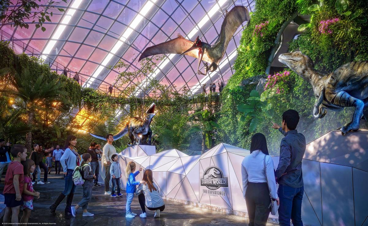 Jurassic World: The Experience Comes to Cloud Forest at Singapore's Gardens By The Bay on 29 May 2025