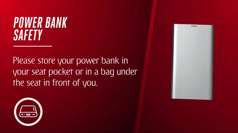 Emirates’ safety rules for customer usage of power banks onboard - now in full effect