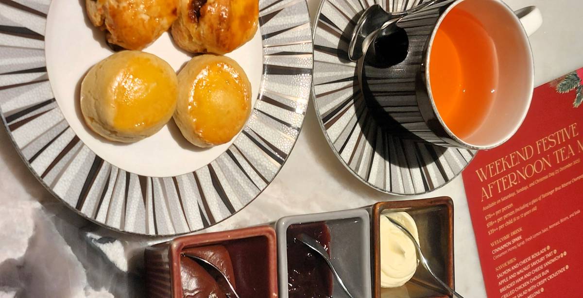 The Weekend Festive Afternoon Tea at Pan Pacific Singapore
