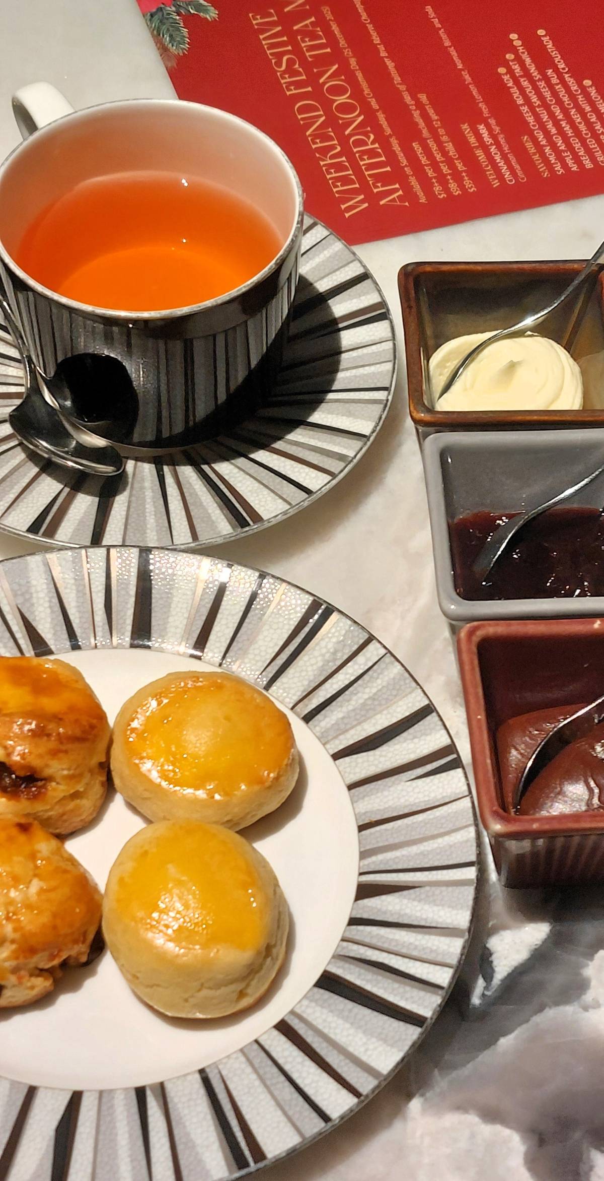 The Weekend Festive Afternoon Tea at Pan Pacific Singapore