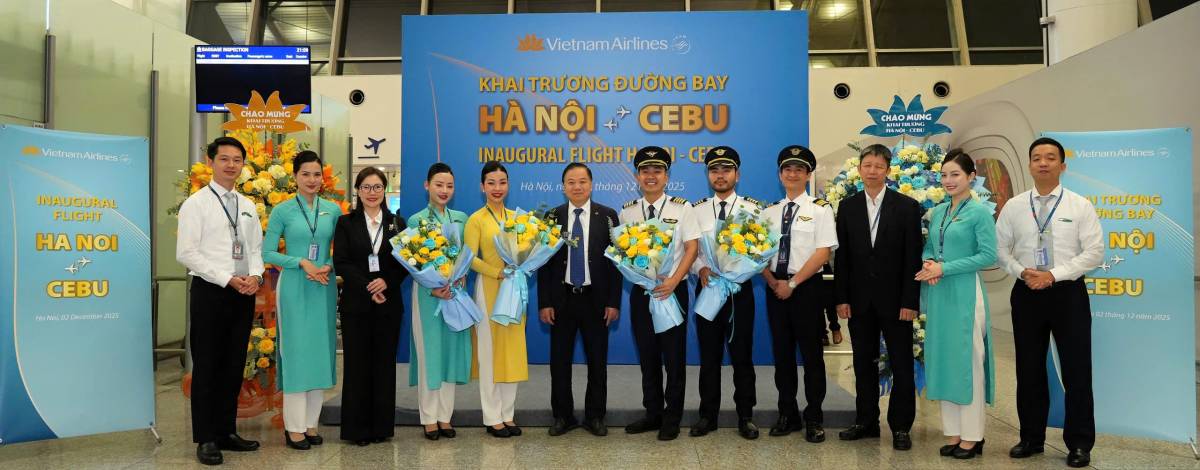 Vietnam Airlines Introduces New Direct Service Between Hanoi and Cebu