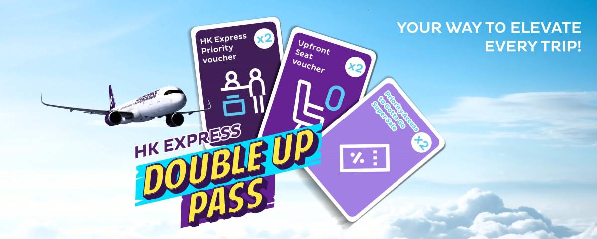 HK Express Launches New “Double Up Pass”