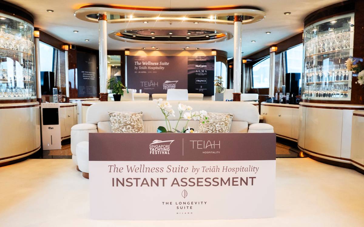 Teiah Hospitality Unveils the First-Ever “Wellness Suite” at the Singapore Yachting Festival 2026