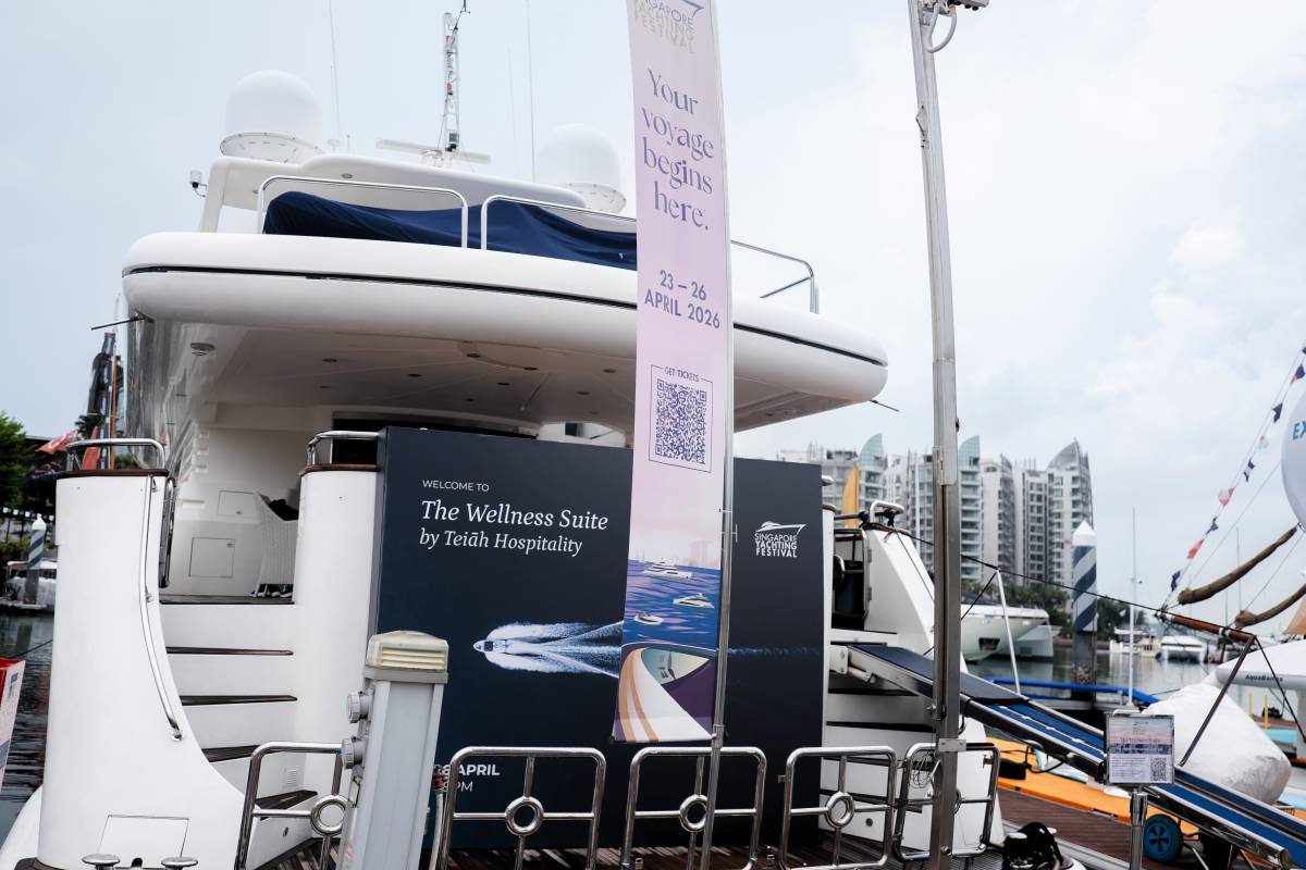 Teiah Hospitality Unveils the First-Ever “Wellness Suite” at the Singapore Yachting Festival 2026