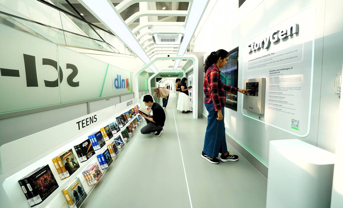 NLB brings reading to more everyday spaces across Singapore with new Sci-Fi Pop-up Library and Sit-n-Read Nodes 