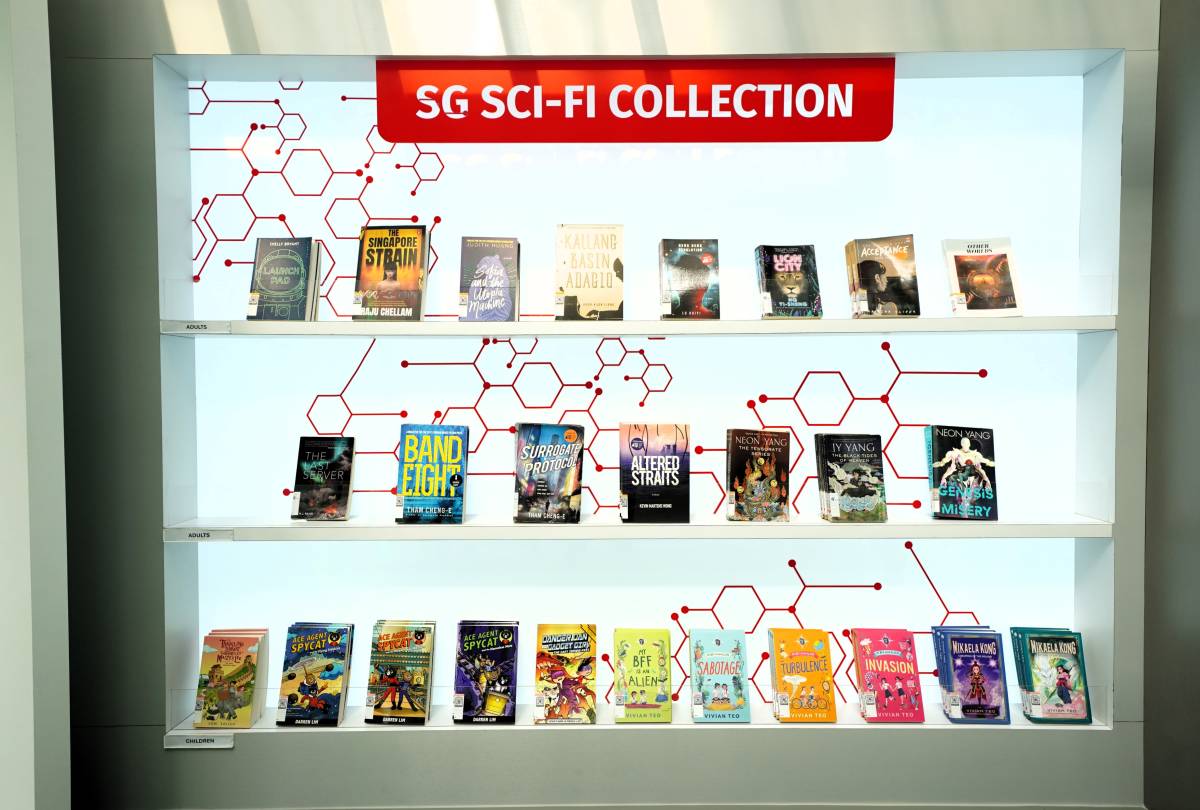 NLB brings reading to more everyday spaces across Singapore with new Sci-Fi Pop-up Library and Sit-n-Read Nodes 