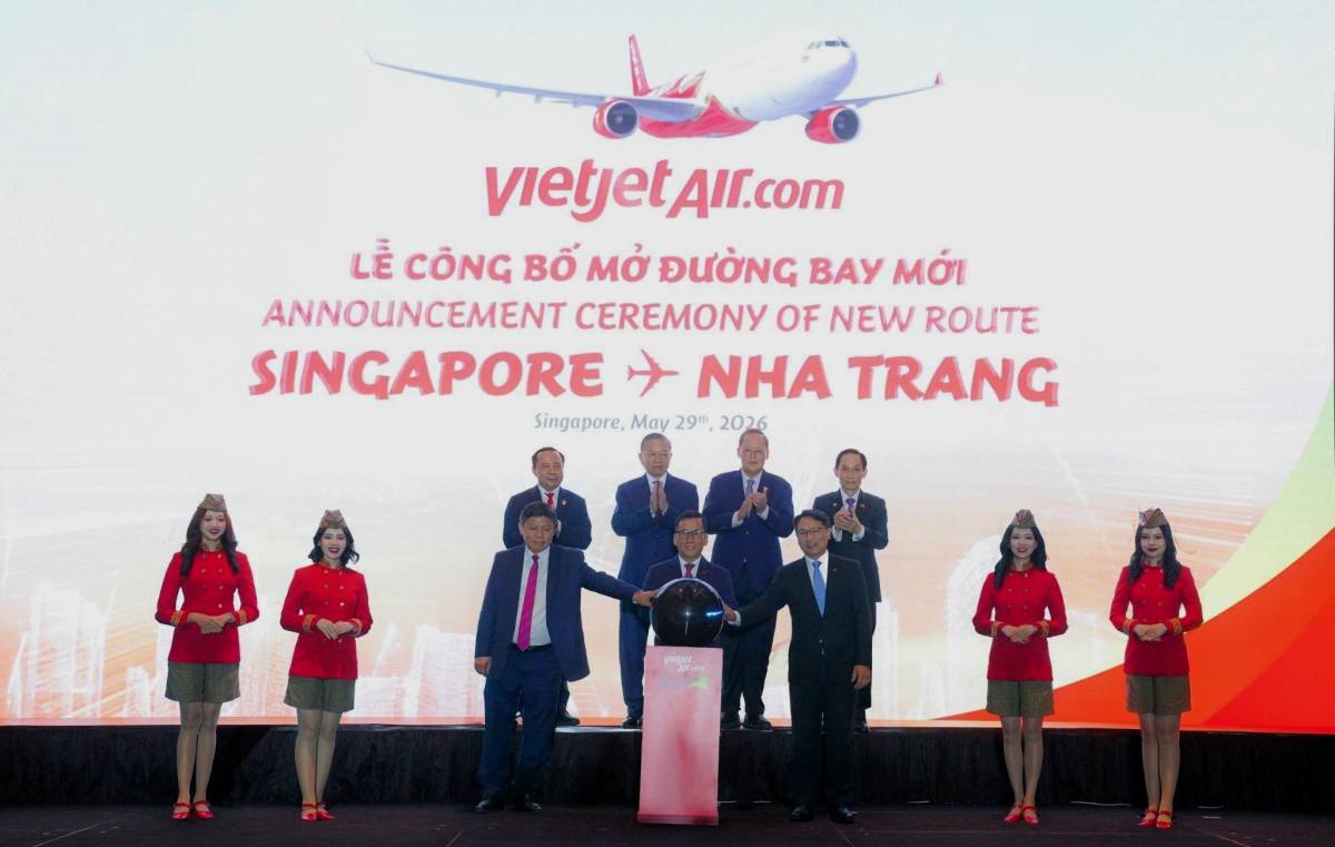 Vietjet Announces New Singapore–Nha Trang Route