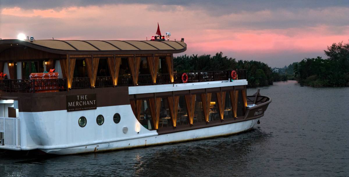 The Merchant River Cruise Sets Sail on the Thu Bon River, Hoi An