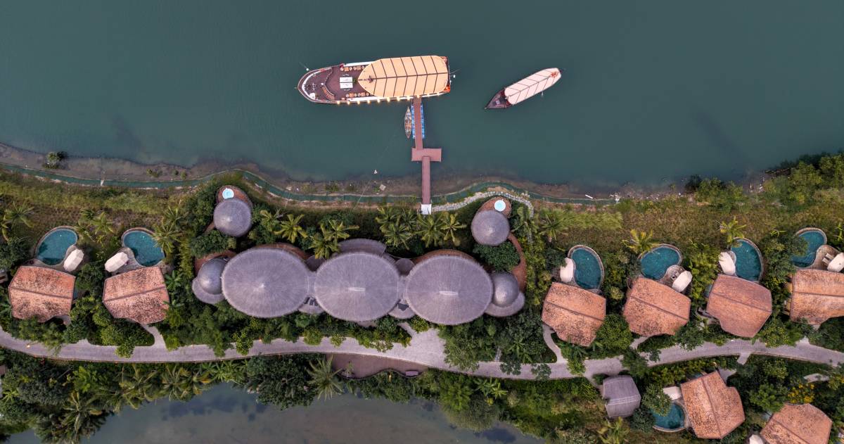 The Merchant River Cruise Sets Sail on the Thu Bon River, Hoi An