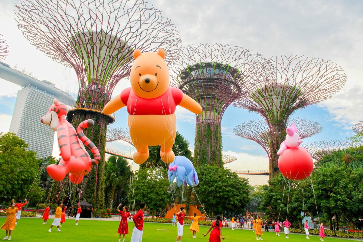 100 Years of Winnie the Pooh Comes to Gardens By The Bay’s Children’s Festival 