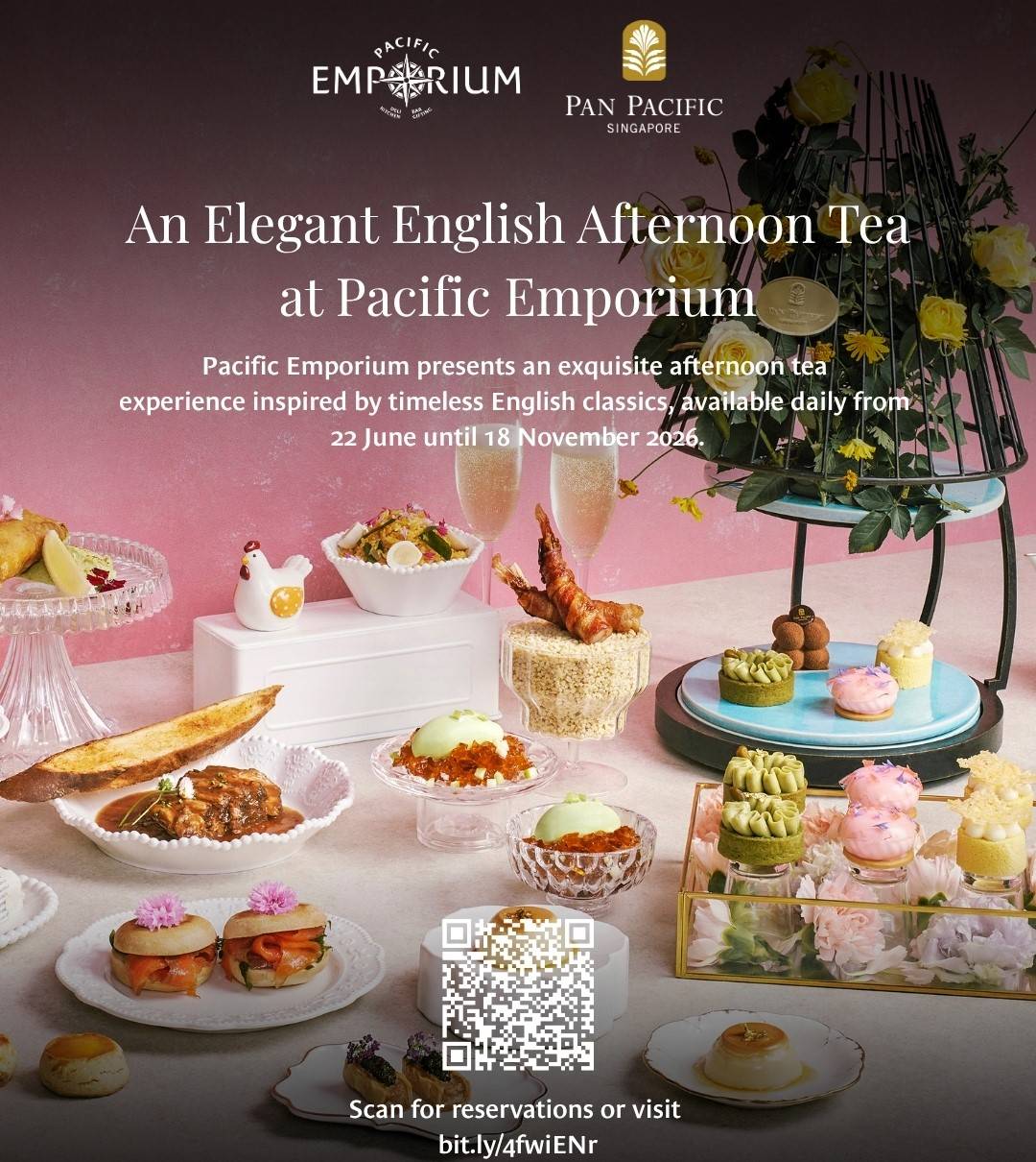 Pacific Emporium Unveils an Elegant English Afternoon Tea Experience