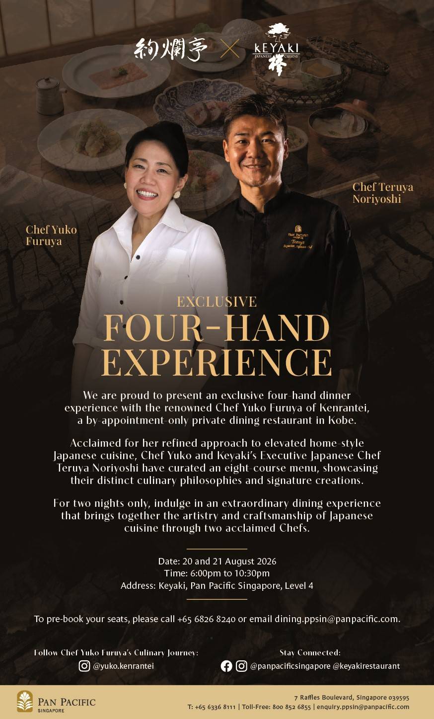 Where Two Japanese Culinary Masters Meet: Chef Yuko Furuya X Chef Teruya Noriyoshi
