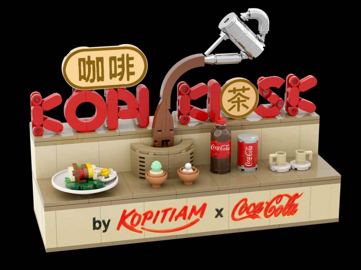 Kopitiam and Coca-Cola ™ Launch First-Ever Mini Bricks Collectible Set Celebrating Singapore’s Coffee Shop Culture. 