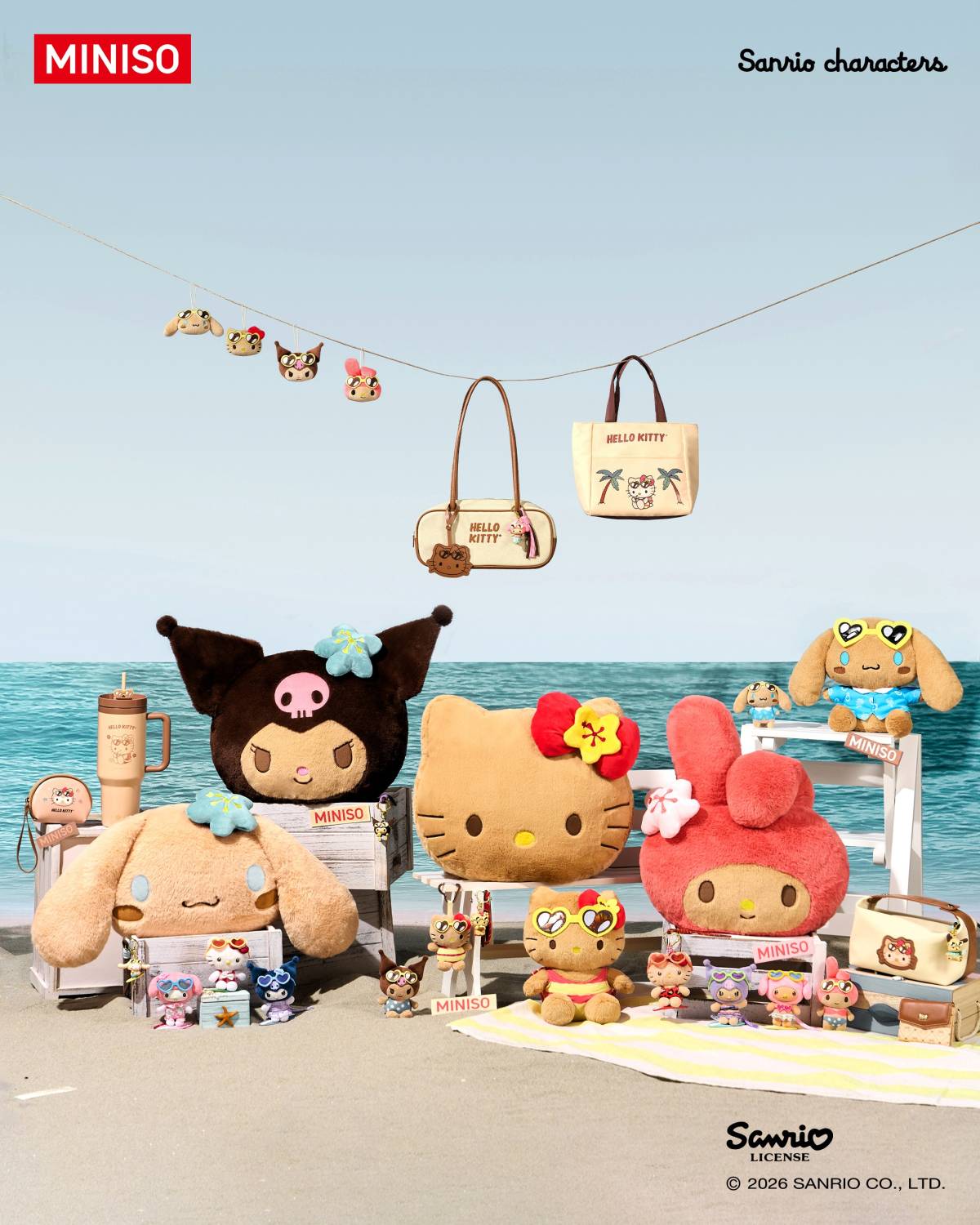 MINISO Brings Exclusive Sanrio Sun-Kissed Series to Southeast Asia Through Experiential Retail Campaign