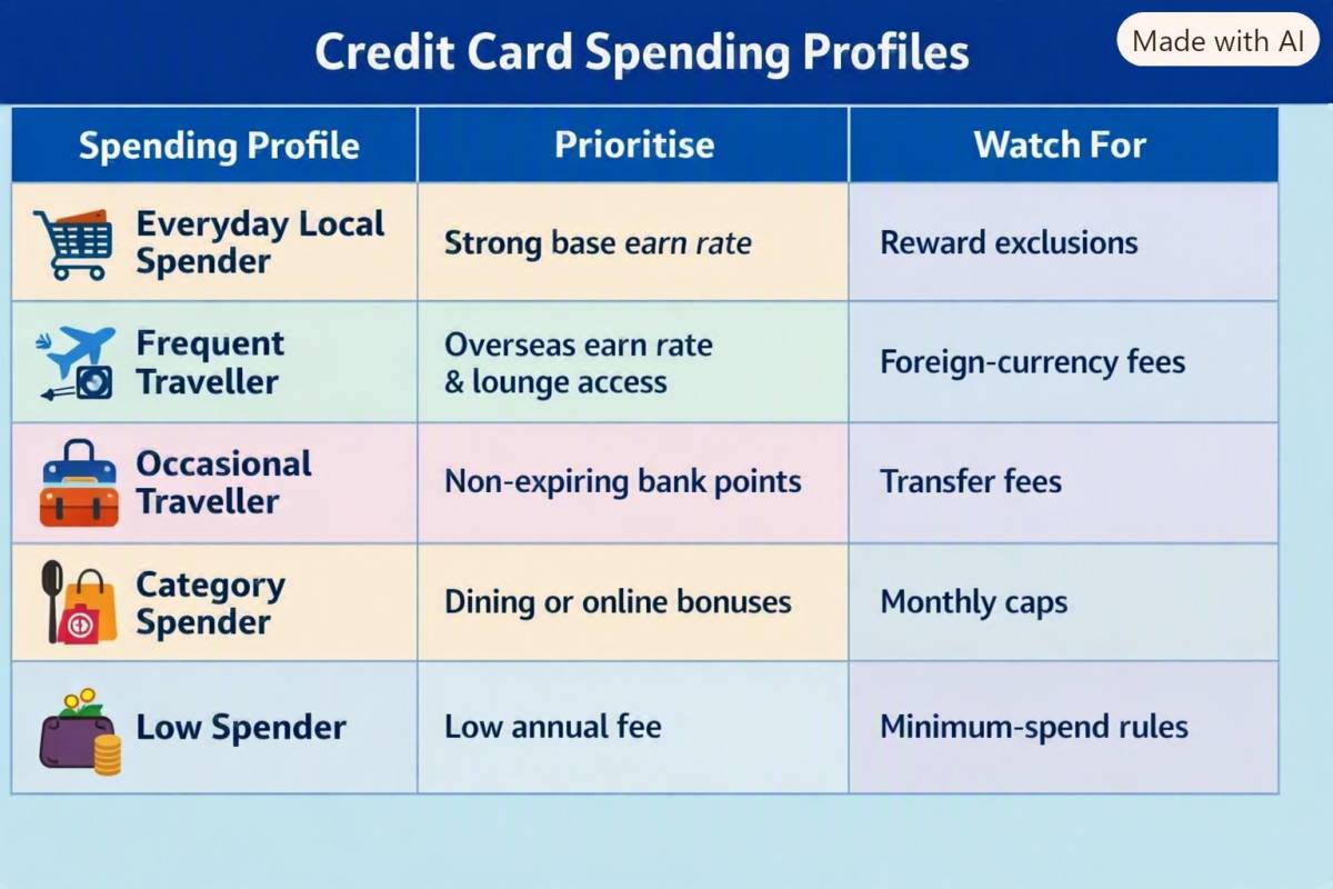 How to Choose the Best Miles Card in Singapore for Your Spending Habits