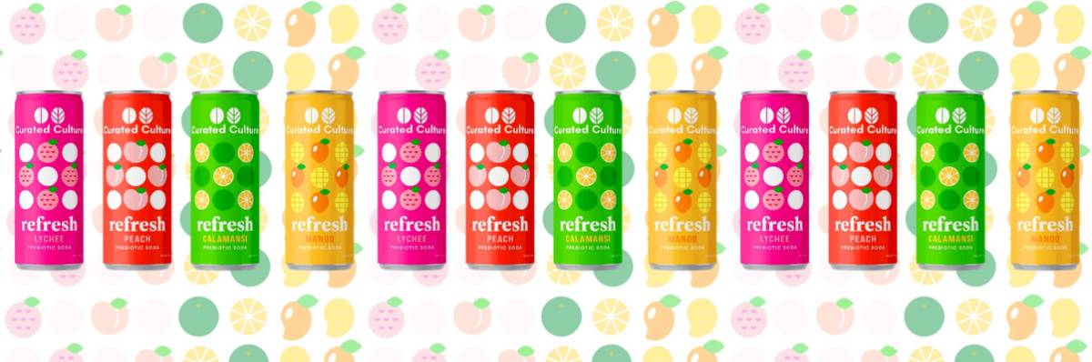 Refresh, a new range of zero-sugar prebiotic sodas has launched in Singapore
