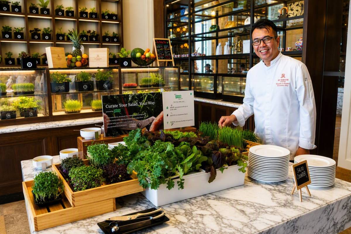 The St. Regis Langkawi Unveils The Boomgrow Experience, Where Cultivation Meets Culinary Artistry