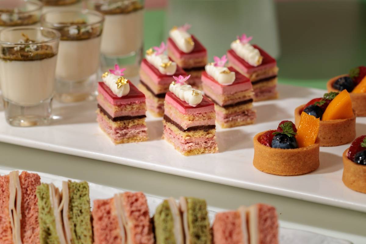 A Pink Kunafa Afternoon Tea Buffet That Gives Back