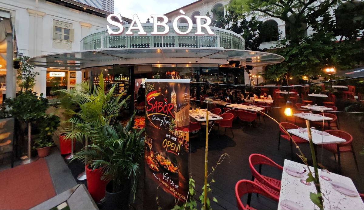 SABÒR CHIJMES Spanish Courtyard Dining Tapas & Paella