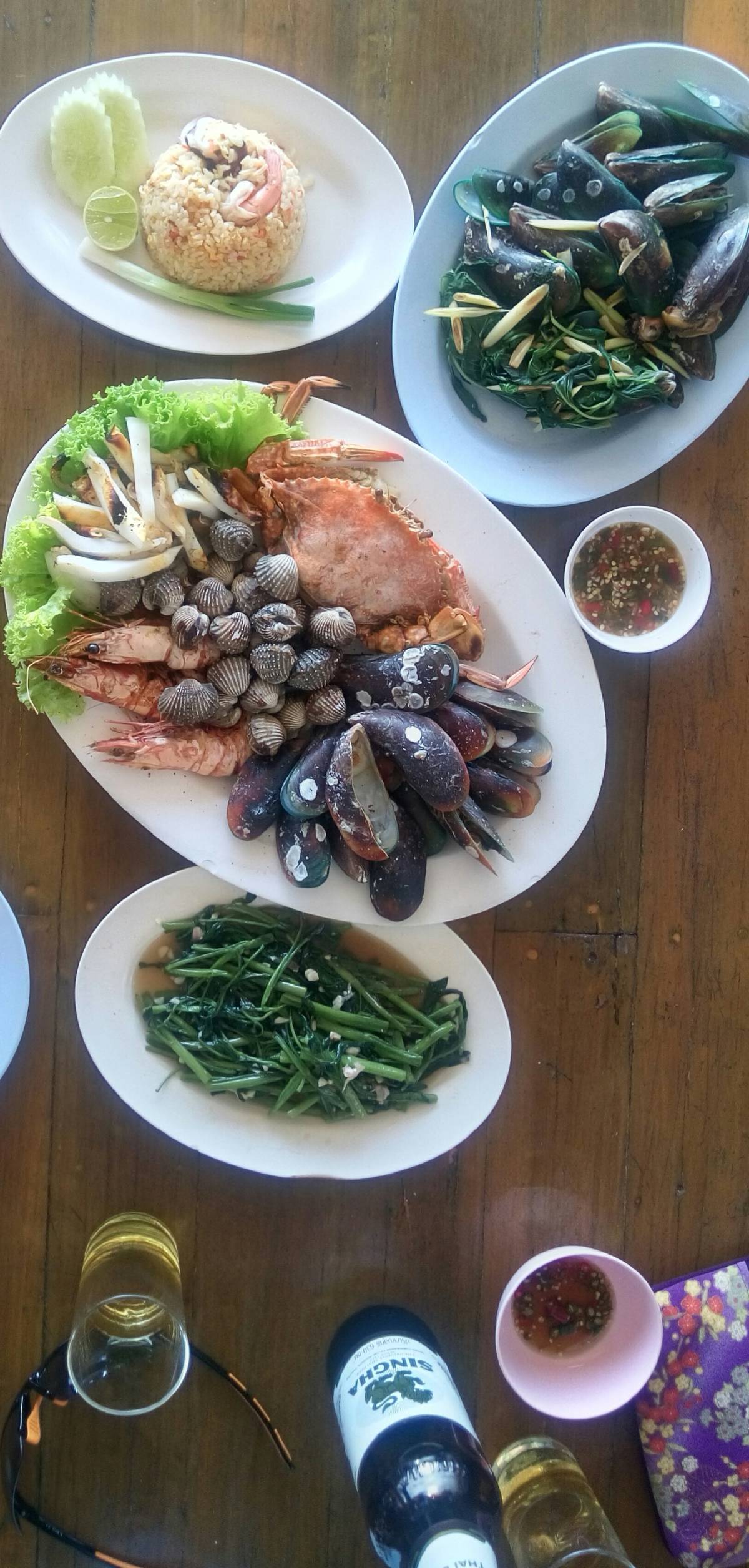 Magnificent Mixed Seafood Grill in Jomtien