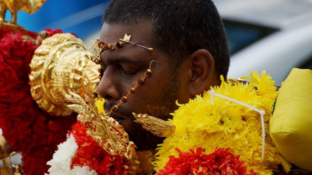 Sticking it out for Thaipusam
