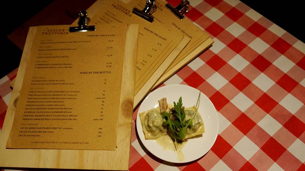 Lucca's Trattoria brings Italy to Singapore