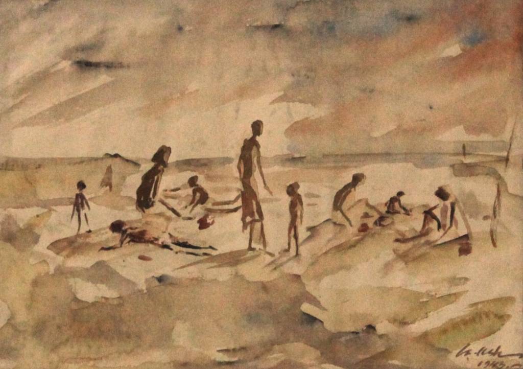 GAJAH GALLERY SINGAPORE EXHIBITS 21 IMPORTANT WATERCOLORS ON THE 1943 BENGAL FAMINE