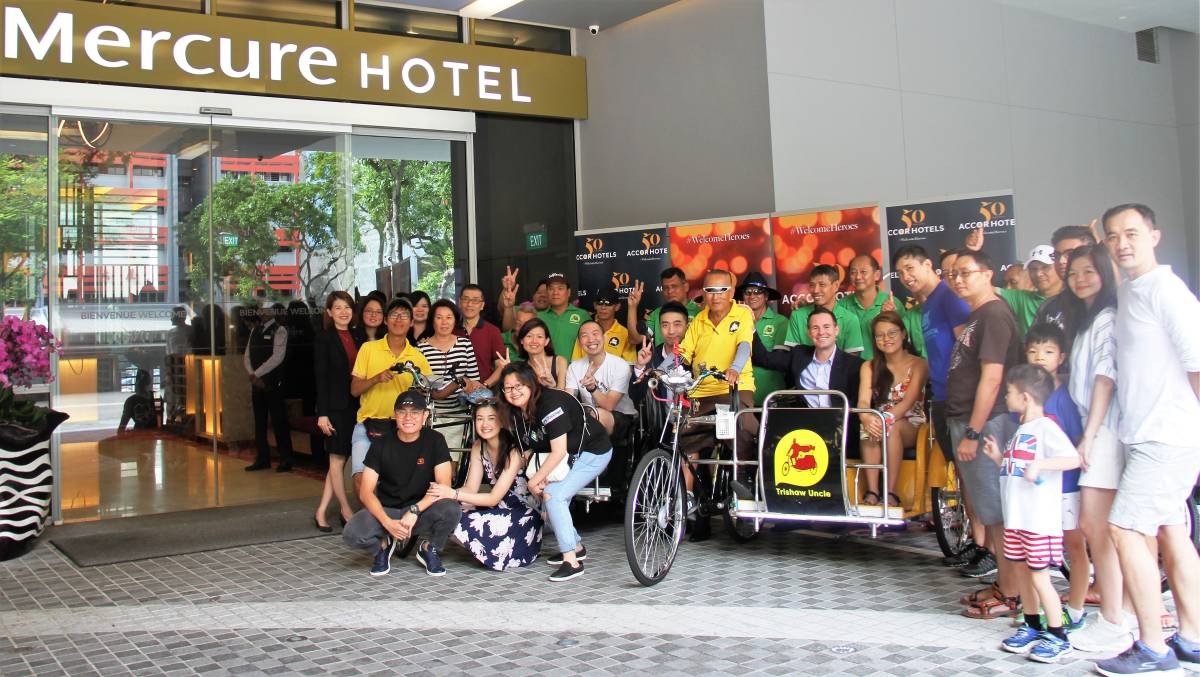 AccorHotels properties in Singapore open their doors to everyday heroes to celebrate the Group’s 50th anniversary
