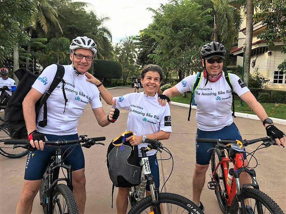 AccorHotels raises US$38,095 through Amazing Bike Ride from Siem Reap to Phnom Penh